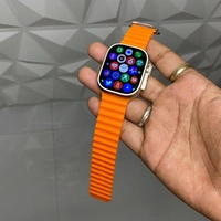 Ts Ultra 2 With Strap Lock And Action Button Working, Edge To Edge Display, Smoothest User Interface - Orange