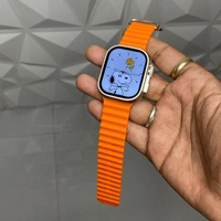 Ts Ultra 2 With Strap Lock And Action Button Working, Edge To Edge Display, Smoothest User Interface - Orange