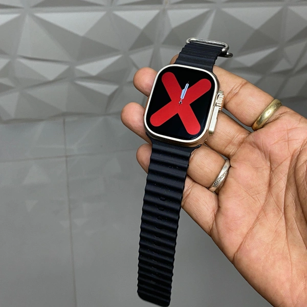 Ts Ultra 2 With Strap Lock And Action Button Working, Edge To Edge Display, Smoothest User Interface - Black
