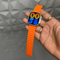 KW900 Ultra 2 Latest New Watch Of Ultra 2, Crown Working And Backside Screws With Straps Locker - Orange