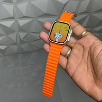 KW900 Ultra 2 Latest New Watch Of Ultra 2, Crown Working And Backside Screws With Straps Locker - Orange