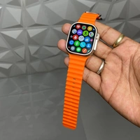 KW900 Ultra 2 Latest New Watch Of Ultra 2, Crown Working And Backside Screws With Straps Locker - Orange
