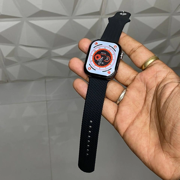 Watch Series 9 With Strap, Strap Lock, On/Off Logo, 2/3 Days Battery Backup, 15 Watch Face Inbuilt