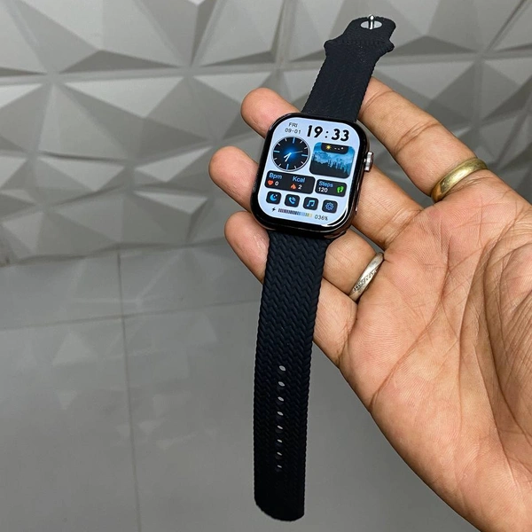 Watch Series 9 With Strap, Strap Lock, On/Off Logo, 2/3 Days Battery Backup, 15 Watch Face Inbuilt