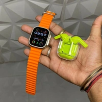 2024 New Combo Budget Combo, TS Ultra 2 Watch, Ultra Pod Original Buds With Cable Protector - GVC1