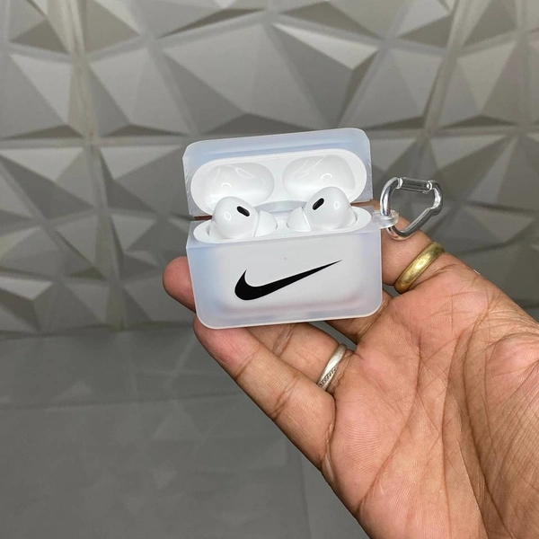 Air Pods Pro 2 With Premium Brand Logo Printed Case, Best Sound Quality, Serial Number Working - NK2