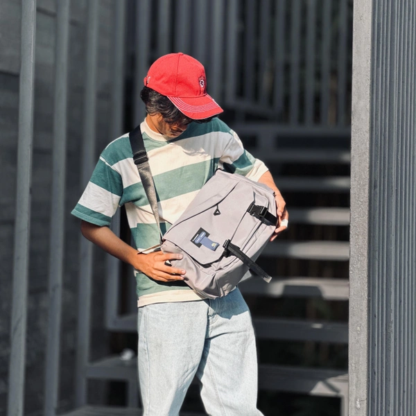 Premium Vintage Arts Bag | Ultra Sporty Messenger Sling Bag For Multipurpose Use - SMB3