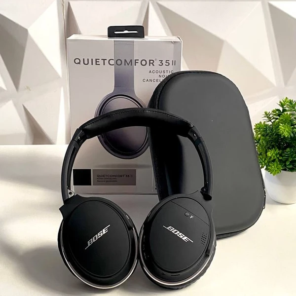 B0se QC 35 II Premium Headphone, Wireless And Connected With iOS & Android - GVB1