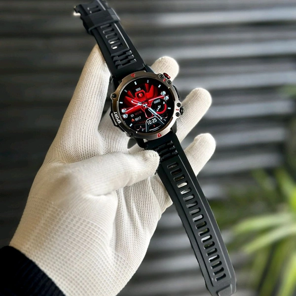 The Very First Time Avenger Edition Scroll Working Smooth Touch With Dynamic Round Amoled Screen And All Real Accurate Working Sensors - 1 Month Cybzone Warranty