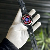 The Very First Time Avenger Edition Scroll Working Smooth Touch With Dynamic Round Amoled Screen And All Real Accurate Working Sensors - 1 Month Cybzone Warranty