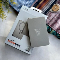 Original KEEPHONE PowerBank LUCCI Magsafe 10000mAh Gunmetal, High End Quality Product - STK1, 1 Month Cybzone Warranty