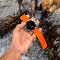 Wearfit HW3 Ultra Max SmartWatch Men 1.52" Round Screen NFC Bluetooth Call 90+ Sport Mode Fitness Smart Watch - Orange