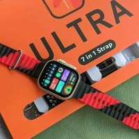 7 in 1 Strap Series 8 Ultra 49 MM Smartwatch Combo Pack, Hiwatch Application, 7 High Quality Straps, Best Quality Smartwatch - SRC2