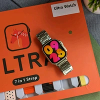 7 in 1 Strap Series 8 Ultra 49 MM Smartwatch Combo Pack, Hiwatch Application, 7 High Quality Straps, Best Quality Smartwatch - SRC2
