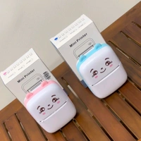 Mini Thermal Printer with 1 Roll Paper Portable Phone Study Printer for Pictures, Photos Journals DIY Compatible with Phone