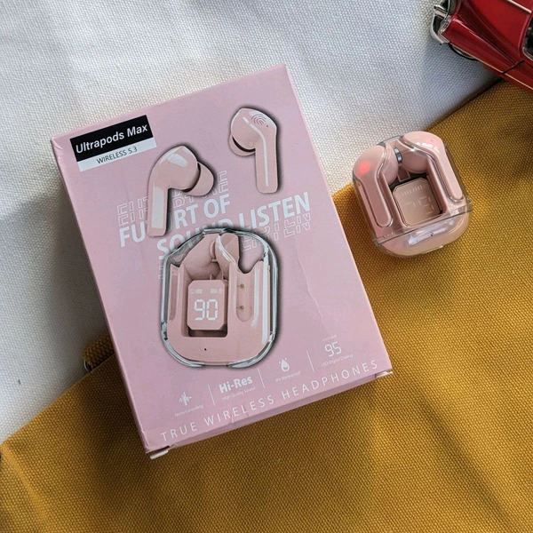 Buy 1 Get 1 Free Offer | Ultrapods Budget Wireless Earphone With Call Time Up to 3-4 Hours - SRG2