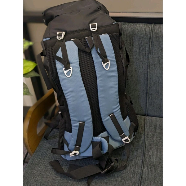 Original Wolfric 85 Liter Trekking Bag, 85 Liter Capacity, High End Quality Collection With 1 Month Stitching Warranty - SRB4, 1 Month Cybzone Warranty