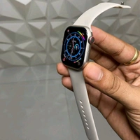 Hello Watch 3 Pro Plus SmartWatch 45mm With Super AMOLED Display, IP68 Rating, NFC, Compass, Always on Display, Sport Watch And 4GB Internal Storage  - Silver, 1 Month Cybzone Warranty