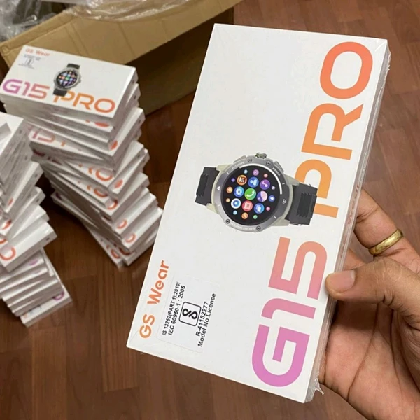 G15 Pro Android Watch | Pure Amoled 60Hz Display With 32gb Rom & 2gb Ram, Super Smooth Interface