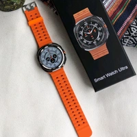 Most Demanding Ultra Budget Model, Watch 7 Ultra Smartwatch, Always On Display, On/Off Logo - Orange