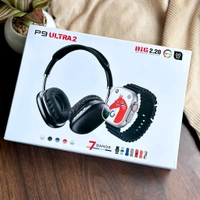 Most Awaited Budget Combo | Air Max Headphone, Series 8 Ultra Smartwatch With 7 Awesome Quality Straps