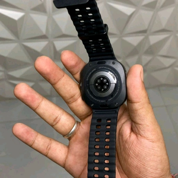 SAM Galaxy Watch 7 Ultra Amoled Display 47mm IP68 Waterproof Bluetooth Call Compass Wireless Charger Smart Watch - 1 Month Cybzone Warranty