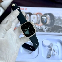 Series 8 Ultra Logo Watch With 3 High Quality Strap Combo Offer, Customized Watch Face, Bluetooth Calling And Crown Working