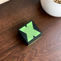 Mini Portable Square TidePlay Wireless Bluetooth Speaker Alloy Material HD Sound 5 W Bluetooth Speaker - SRB2