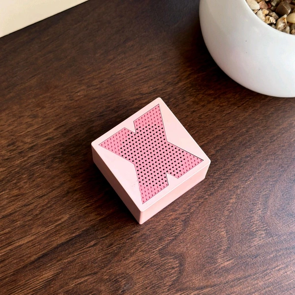 Mini Portable Square TidePlay Wireless Bluetooth Speaker Alloy Material HD Sound 5 W Bluetooth Speaker - SRB3