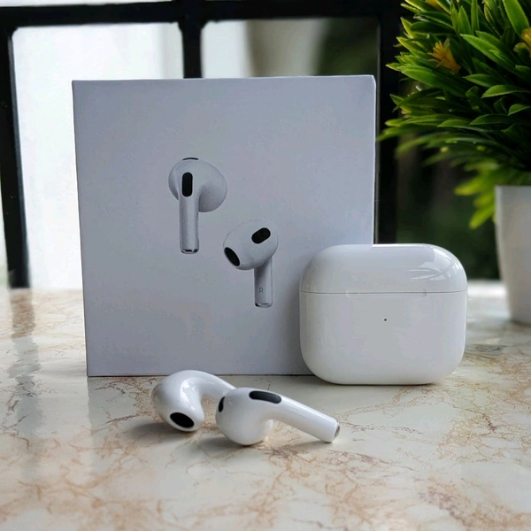 Tws 3rd Generation With Name Change, Popup Window, Best Sound Quality, White Color, Small Design, Touch Sensor