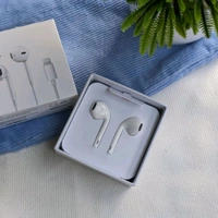 Earphones with Lightning Connector for Calling & Music Wired Gaming Headset (White, On the Ear) - 1 Month Cybzone Warranty