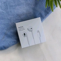 Earphones with Lightning Connector for Calling & Music Wired Gaming Headset (White, On the Ear) - 1 Month Cybzone Warranty