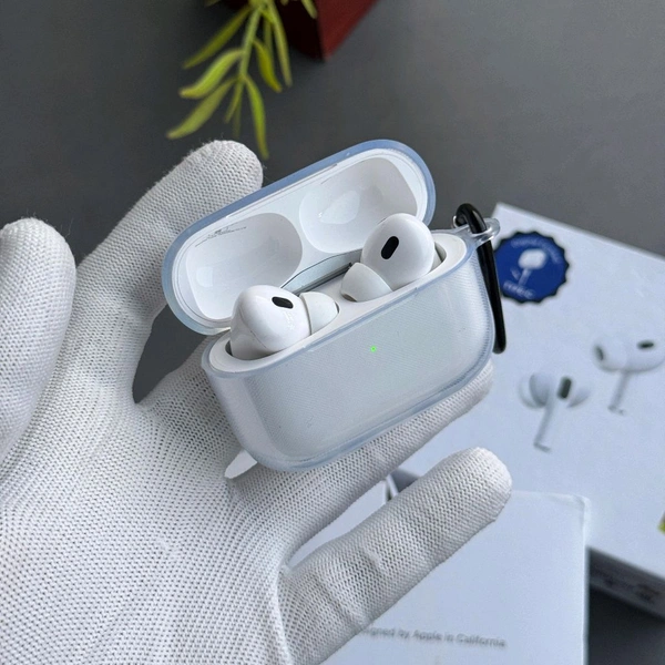 Air Pro 2 Awesome Quality With Transparent Case | Pop-Up Connection For Apple Devices | Both For Android And IPhone | Best Sound Quality - 1 Month Cybzone Warranty