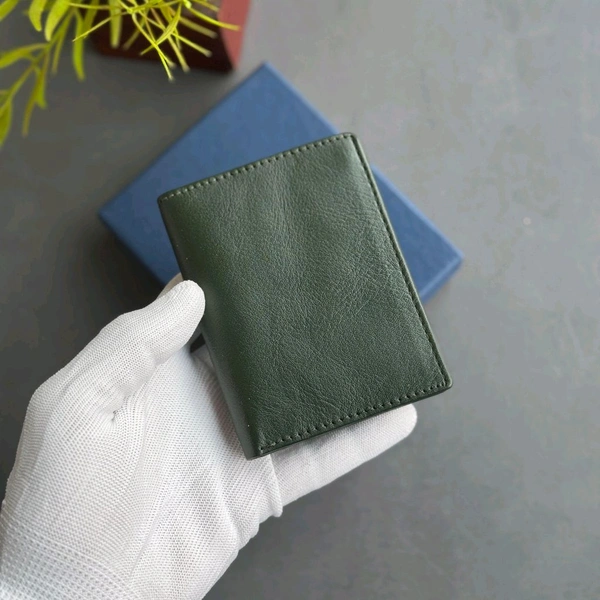 Classic Men's Genuine Leather Wallet With Card Holder, Perfect For Personal Use And Gifting - SRH1