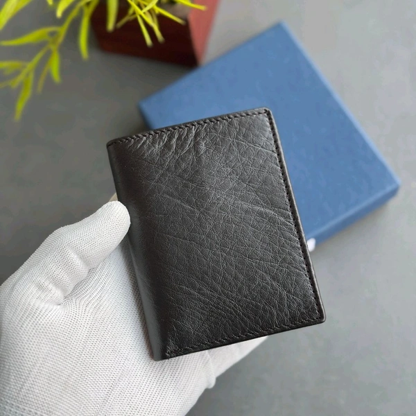 Classic Men's Genuine Leather Wallet With Card Holder, Perfect For Personal Use And Gifting - SRH2