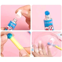 Large Colorful Plastic Balloon Great Original Bloonies Bubble Making, Bubbles DIY Crafting Childhood Nostalgia Toy for Gift (Multicolour Pack of 4 Tube).