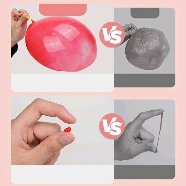 Large Colorful Plastic Balloon Great Original Bloonies Bubble Making, Bubbles DIY Crafting Childhood Nostalgia Toy for Gift (Multicolour Pack of 4 Tube).