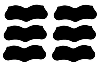 Deep Cleansing Forehead Blackhead Remover Pore Cleanser Bamboo Charcoal Nose Strips for Women Removes Whiteheads with Natural Aloe Vera & Witch Hazel Extracts Activated Charcoal (Black Color, Pack Of 5)