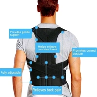 Premium Posture Corrector for Men Back Support Belt for Pain Relief for Women Adjustable Upper Back Straightener Shoulder and Chest Brace