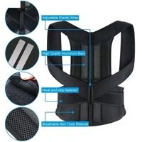 Premium Posture Corrector for Men Back Support Belt for Pain Relief for Women Adjustable Upper Back Straightener Shoulder and Chest Brace