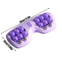 Foot Massager Roler, Plantar Fascitis Relief Heel, Arch, Muscle Aches, Foot Pain, Stress Relief and Deep Relaxation, ldeal Gifts for Women, Men, Acupuncture Massager (Multicolor)