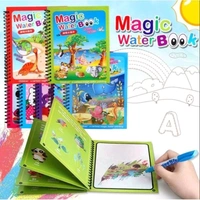Magic Water Coloring Book 4 Pcs