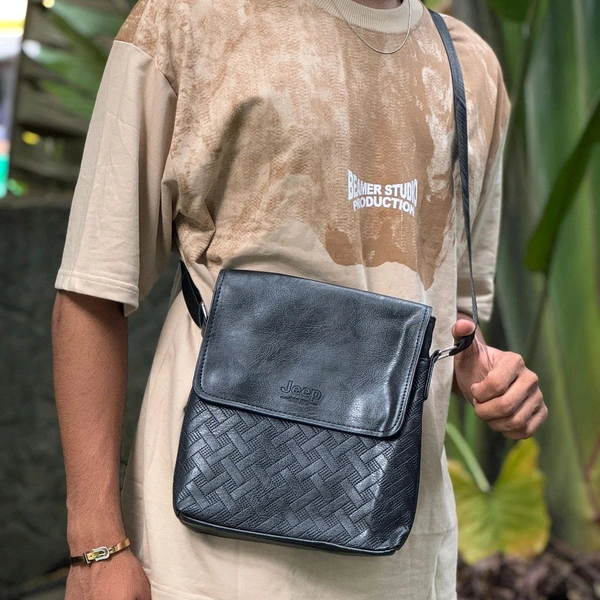 Jeep Ultra Sporty Messenger Sling Bag For Multipurpose Use - SRB2