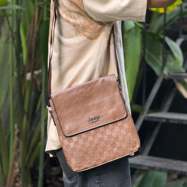Jeep Ultra Sporty Messenger Sling Bag For Multipurpose Use - SRB5