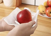 Non-Woven Reusable and Washable Kitchen Printed Tissue Roll Non-stick Oil Absorbing Paper Roll Kitchen Special Paper Towel Wipe Paper Dish Cloth Cleaning Cloth - Pack Of 1