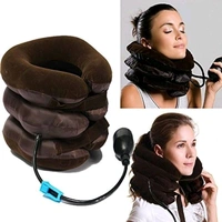 Health Care Cervical Neck Traction Air Bag with 3 Layer Inflatable Pillow for Neck Support and Relaxation
