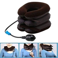 Health Care Cervical Neck Traction Air Bag with 3 Layer Inflatable Pillow for Neck Support and Relaxation