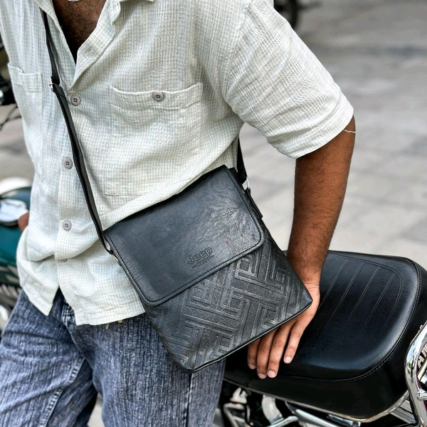 Jeep Ultra Sporty Messenger Sling Bag For Multipurpose Use - SRB1
