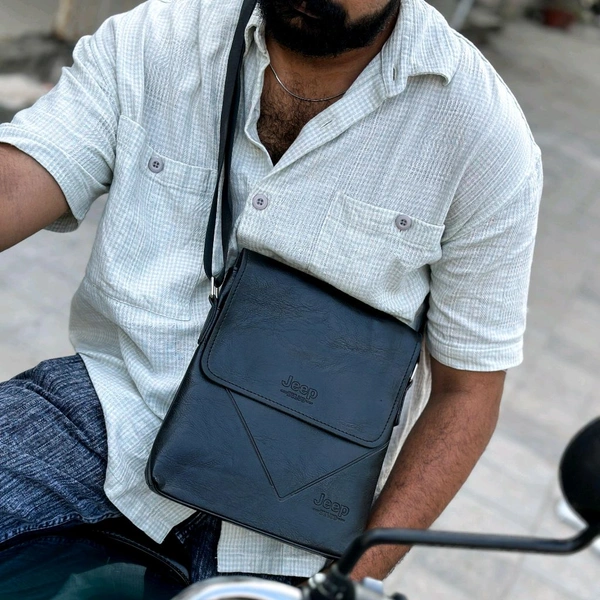 Jeep Ultra Sporty Messenger Sling Bag For Multipurpose Use - SRB2