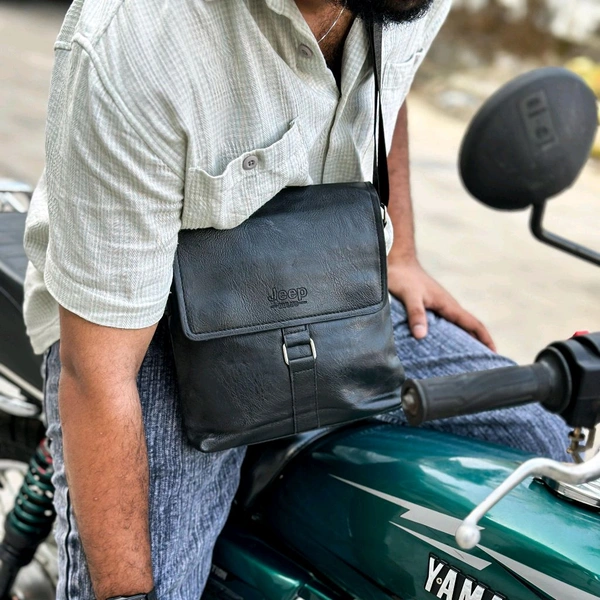 Jeep Ultra Sporty Messenger Sling Bag For Multipurpose Use - SRB5